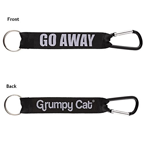 Grumpy Cat Lanyard "Go Away"