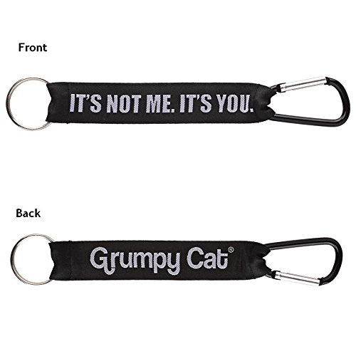 Gund Grumpy Cat Lanyard meme Its Not Me Its You