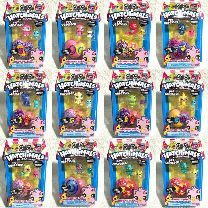 HATCHIMALS COLLEGGTIBLES - Pet Obsessed -RANDOMLY SHIPPED