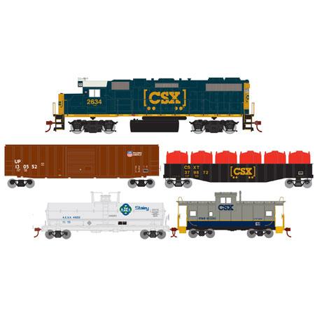 HO Iron Horse Train Set, CSX — Adventure Hobbies Toys
