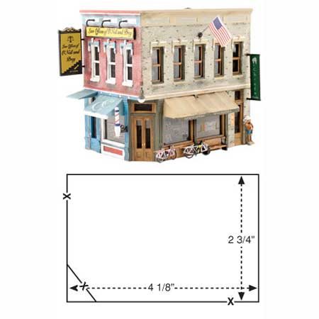 HO KIT Main Street Mercantile