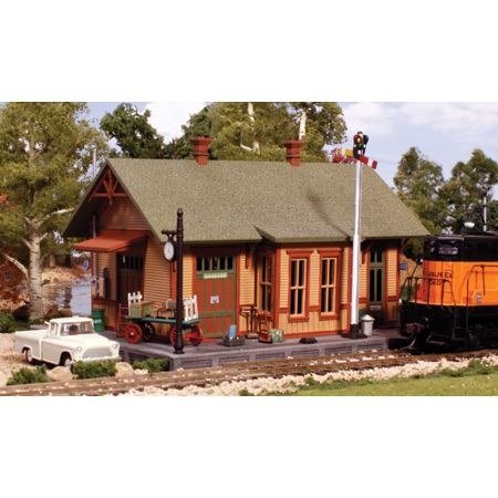 HO KIT Woodland Station