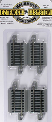 HO NS EZ 2-1/4" Straight (4)