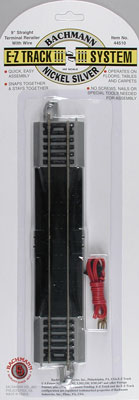 HO NS EZ 9" Straight Terminal