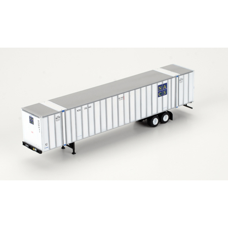 HO RTR 53' Chassis w/Container