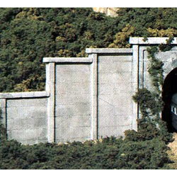 HO Retaining Wall, Concrete (3