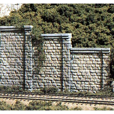HO Retaining Wall, Cut Stone