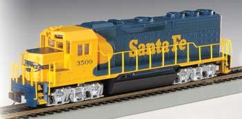 HO Scale Santa Fe EMD GP40