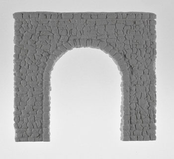 HO Single Tunnel Portal, Random stone