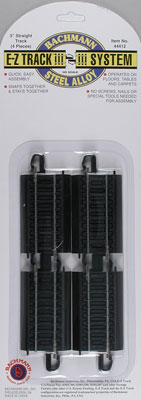 HO Steel EZ 3" Straight (4)