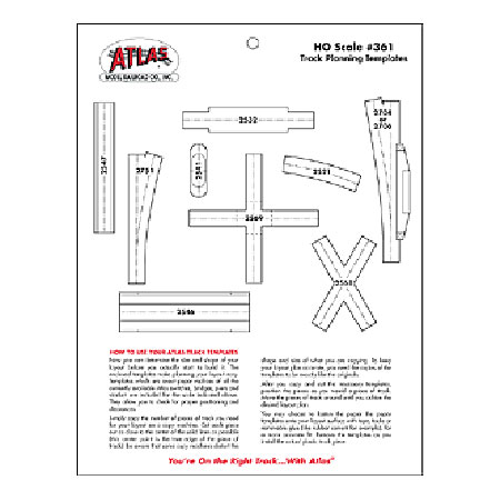 HO Track Planning Templates