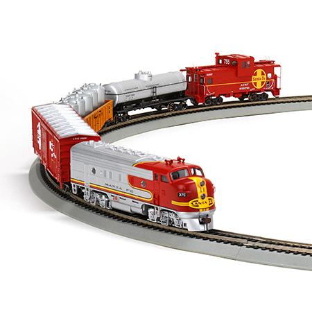 HO Warbonnet Train Set HO Santa Fe