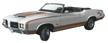 HURST OLDS '72 CUTLASS