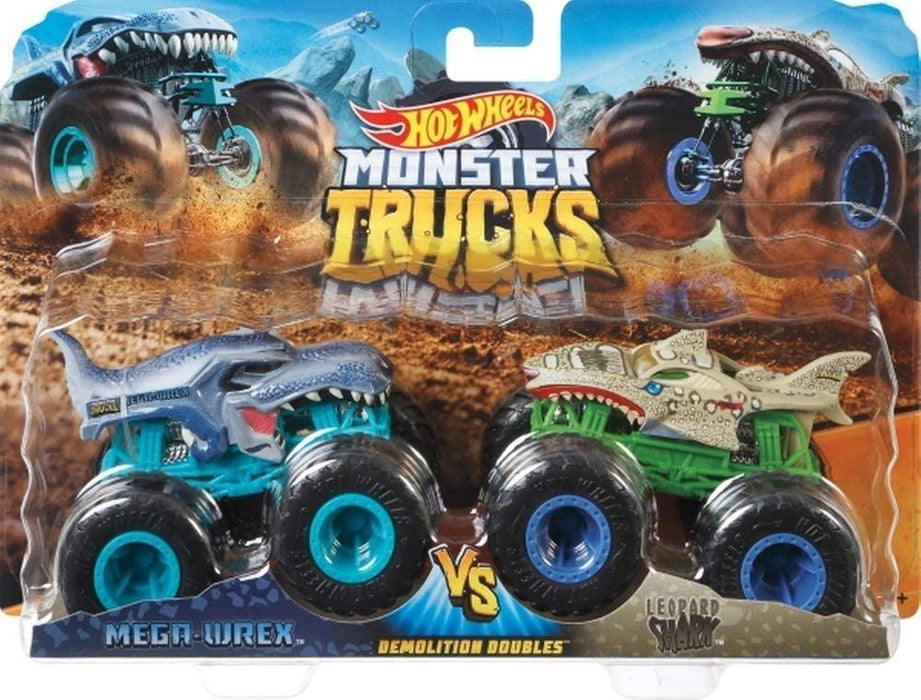 HW Monster Trucks: Mega-Wrex vs Leopard Shark