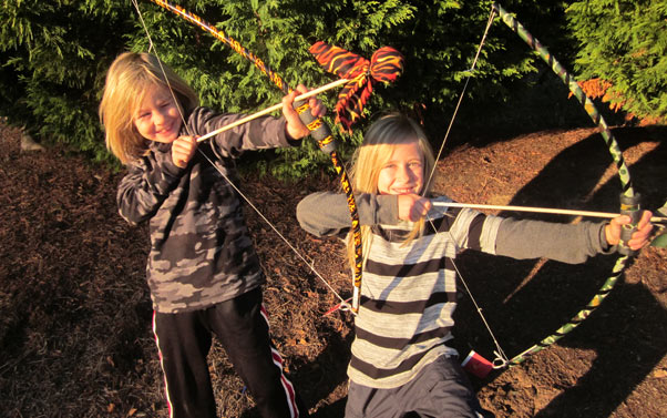 Handcrafted Toy Bow and Arrow by Two Bros Bows