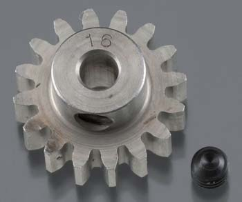 Hardened 32P Absolute Pinion Gear 16T