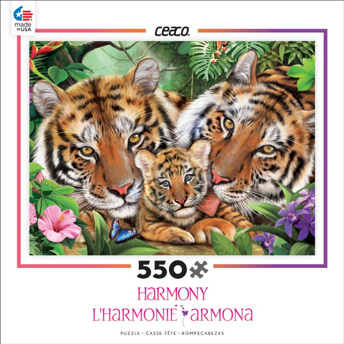 Harmony Tiger Puzzle 550 pc Puzzle