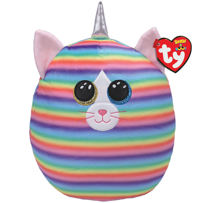 Heather Cat Squish 14"