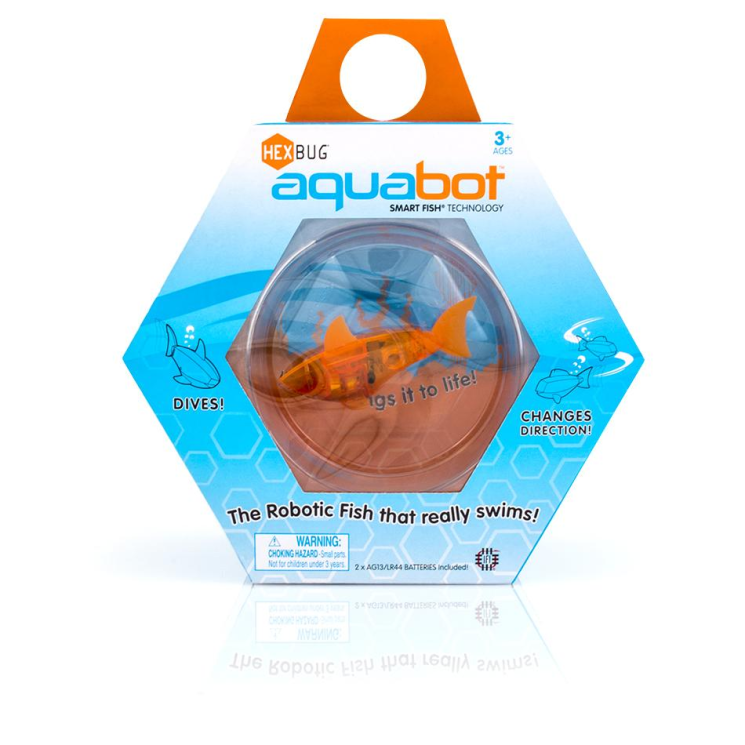 HexBug Aquabot in Fish Bowl w Smart Fish Technology Adventure