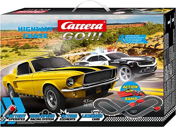 Highway Chase 1:43 Go!!! Slot Car Track