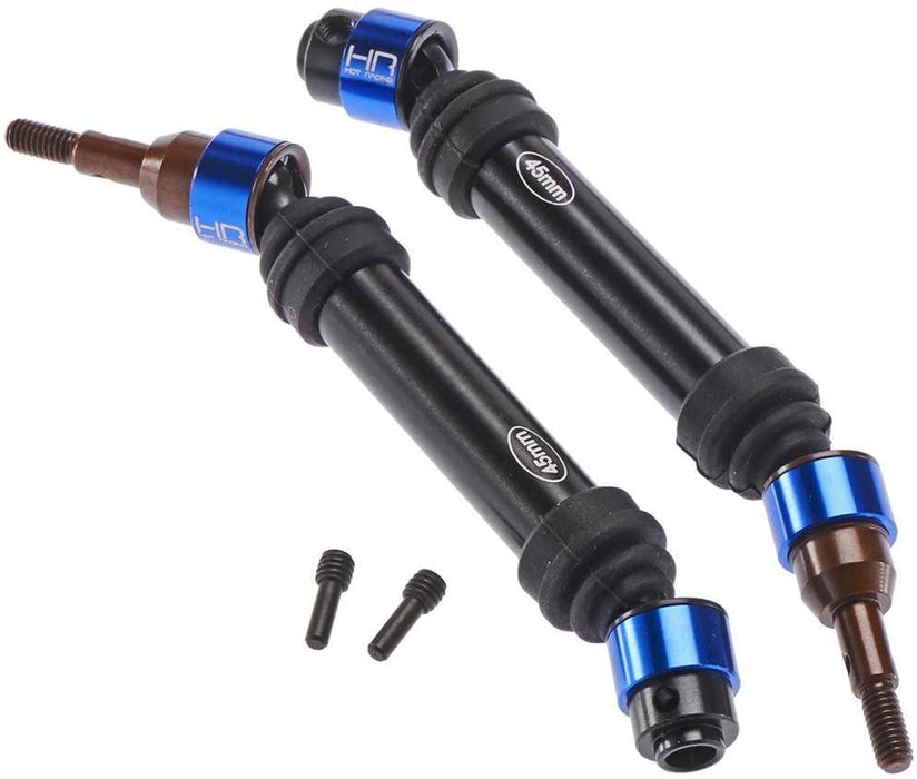 Hot Racing SLF288RCF Front Light Weight Metal Cv Axles Traxxas Rus/SLA/Sta 4x4