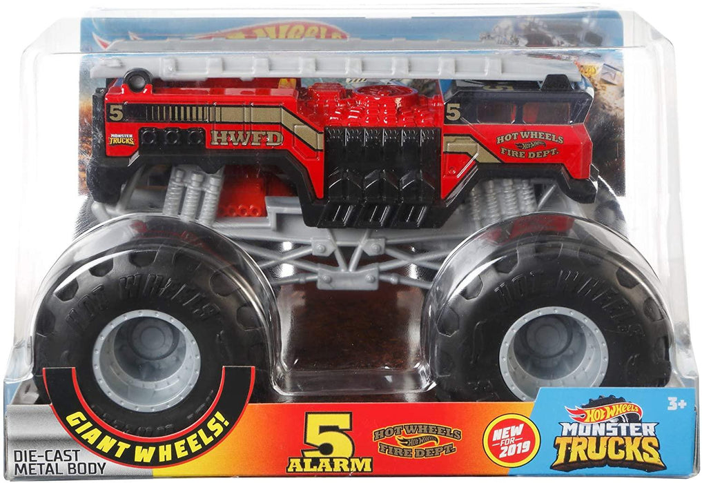 Hot Wheel Monster Truck 1:24 5 Alarm