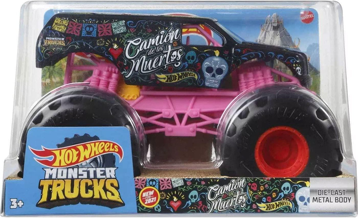 Hot Wheels 1:24 Monster Truck Camion de los Muertos
