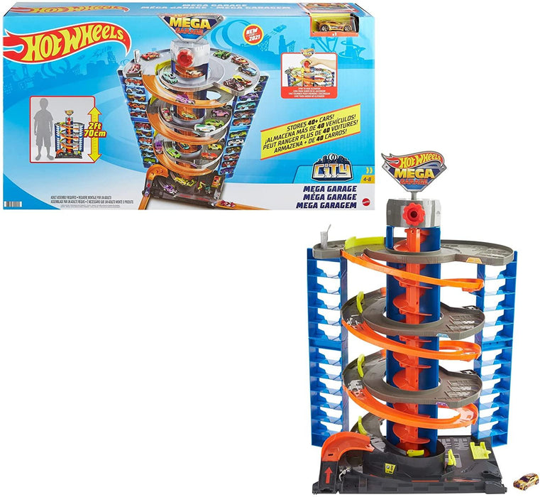 Hot Wheels City Mega Car Garage