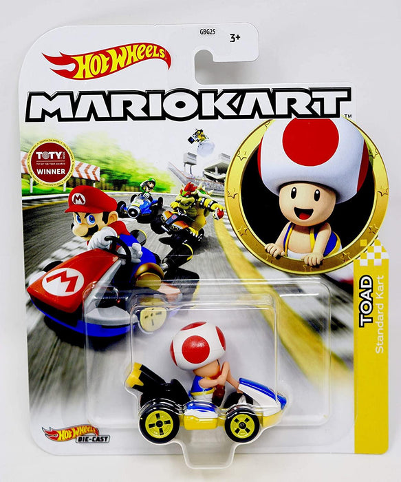 Hot Wheels Mario Cart-Toad