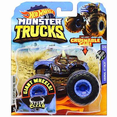 Hot Wheels Monster Truck Steer Clear Crushable Truck