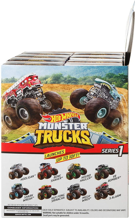 Hot Wheels Monster Trucks Mini AST Vehicle, Multi-Colour