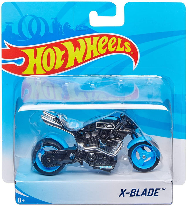 Hot Wheels Motorcycle Blue X-Blade