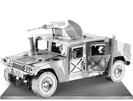 ICONX Humvee 3D Metal Model Kit