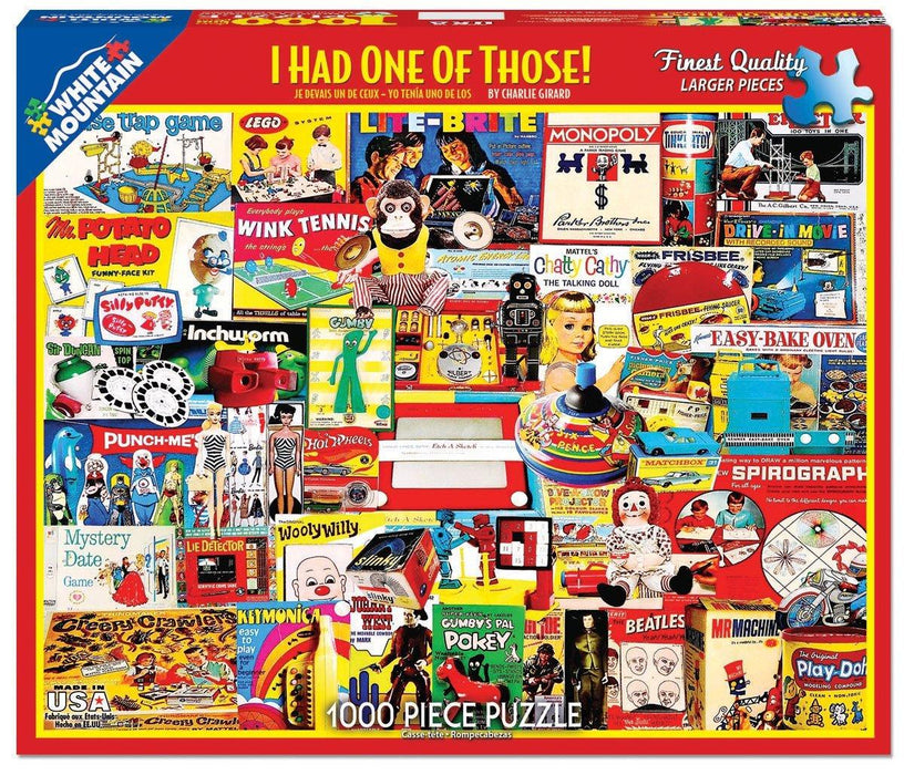 I Had One of Those Classic Toys Collage Puzzle 1000 pc
