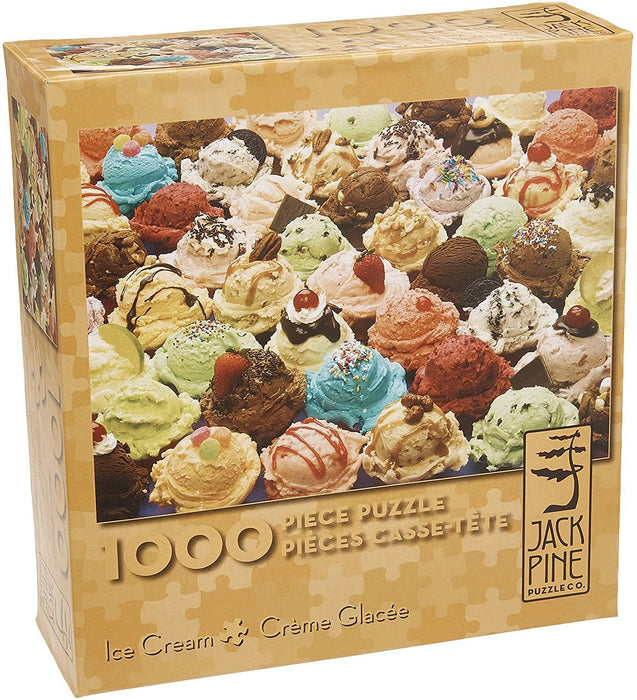 Ice Cream 1000pc Puzzle SM Jack Pine Puzzle Co.