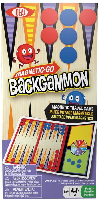Ideal Magnetic Go! Backgammon