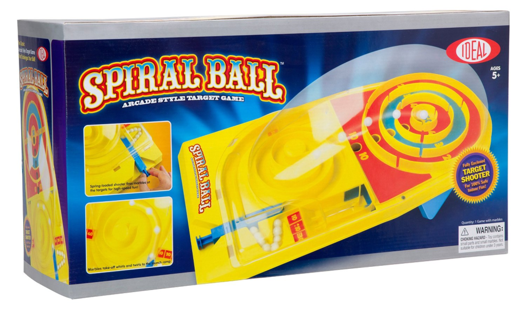 Ideal Spiral Ball Arcade Style Target Game Catalog 33521