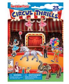 Imaginetics Circus Thrills Magnetic Play Books