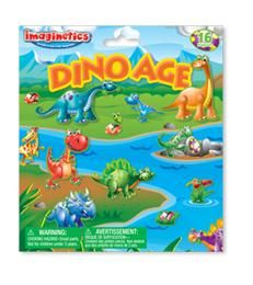 Imaginetics Dino Age Magnetic Playbook