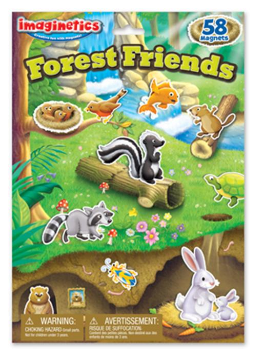 Imaginetics Forest Friends Magnetic Play Books