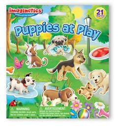 Imaginetics Puppies at Play Magentic Playbook