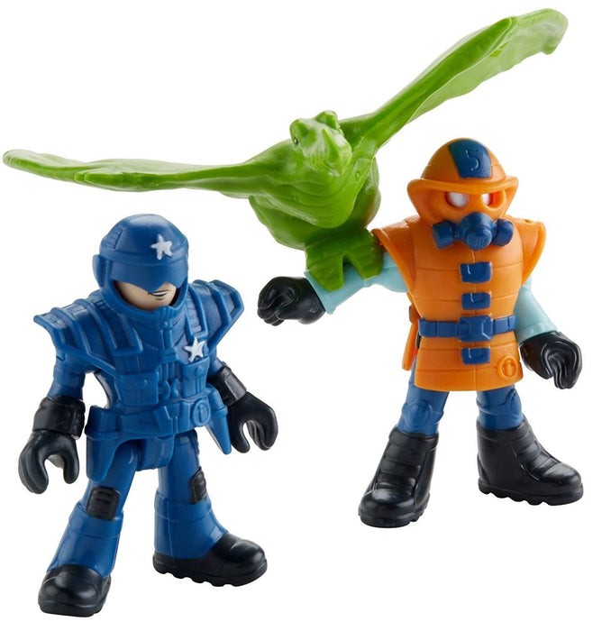 Imaginext JW Park Workers and Pteroodactyl
