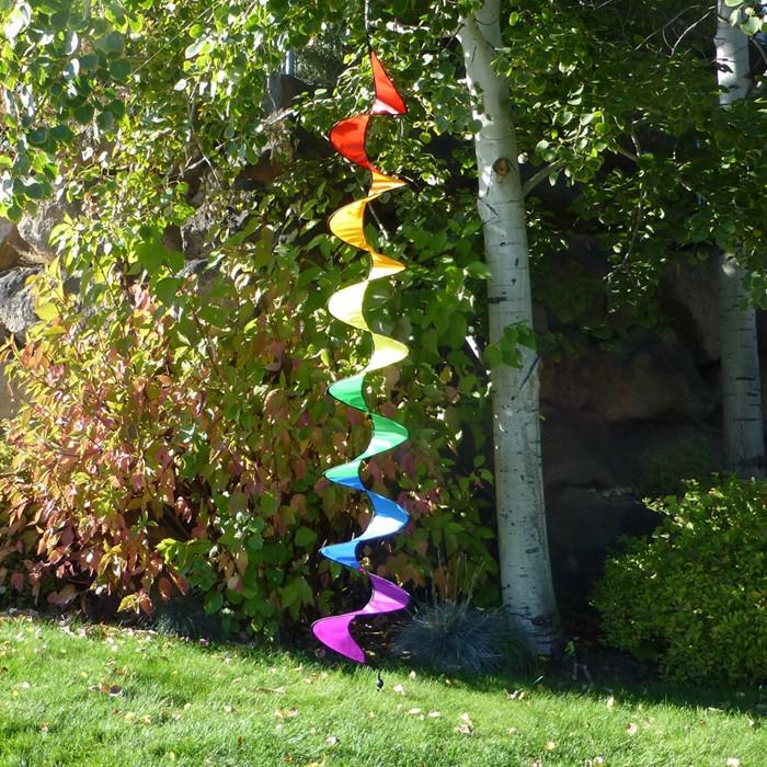 In the Breeze Rainbow Curlie Spinner, 84-Inch