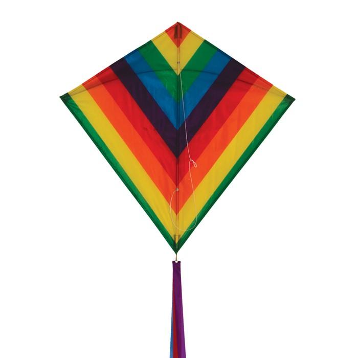 In the Breeze Skull 'n Flames Diamond Kite