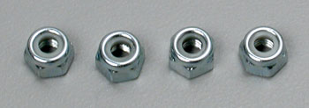Insert Lock Nuts,Nylon,4mm