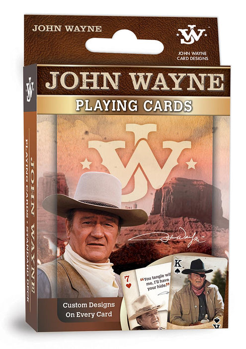 JOHN WAYNE PLAYING CARDS