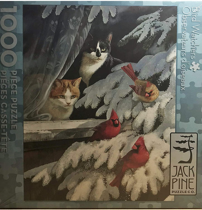 Jack Pine 1000pc Puzzle - Bird Watchers