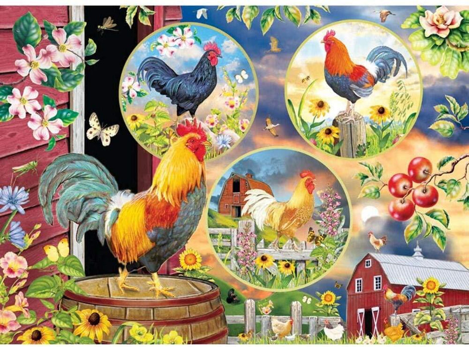 Jack Pine 1000pc Puzzle - Rooster Magic