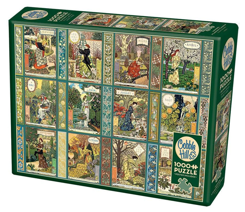 Jardiniere: A Gardener's Calendar 1000pc Puzzle