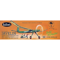 Javelin Balsa Airplane kit